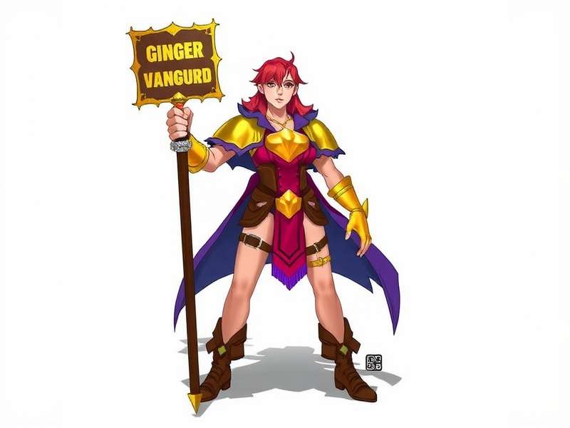 Regional Character Designs in Ginger Vanguard Champion Ginger Vanguard Champion Regional Characters